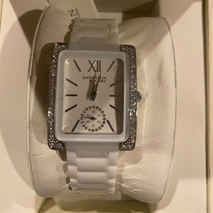 Anne Klein 12/2321WTSV Women's 28mm x 35mm Watch